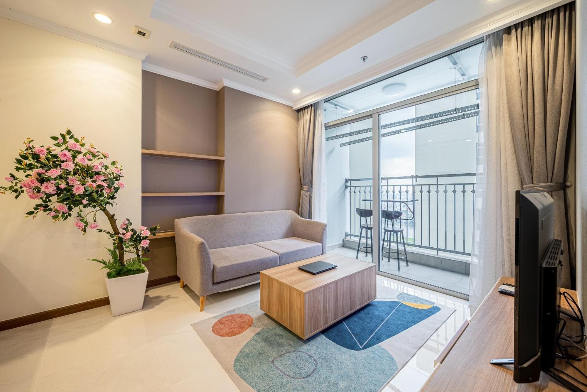 Căn hộ Landmark Sky Living Luxury-full Noi That